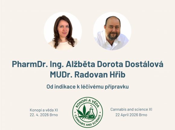 Dalšími přednášejícími jsou PharmDr. Ing. Alžběta Dorota Dostálová a MUDr. Radovan Hřib